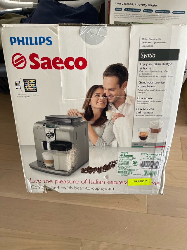 BNIB Philips Saeco Espresso Cappucino Maker
