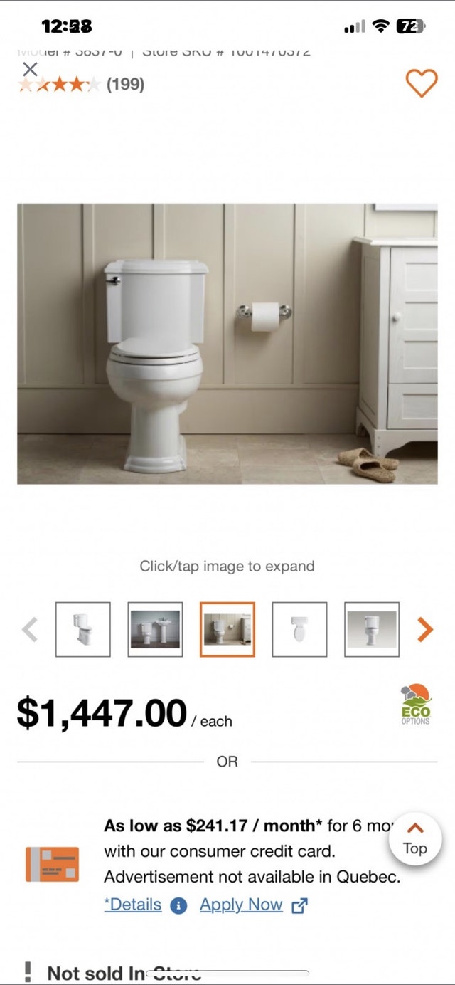 Kohler Devonshire Designer Toilet - photo 3