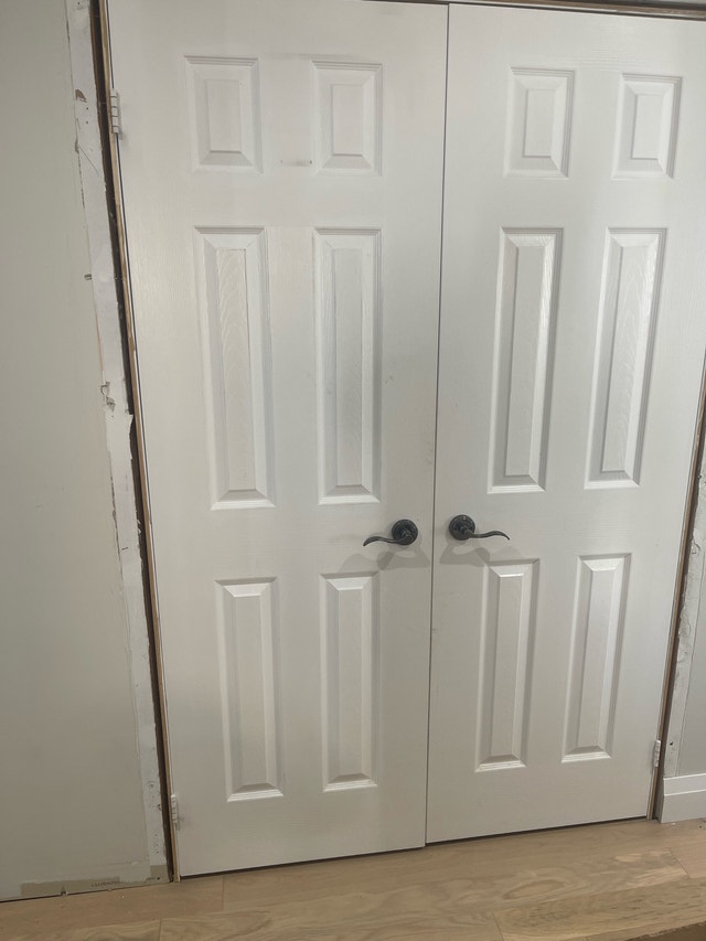 Interior Doors Painted White with Hinges - photo 2