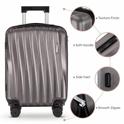 Suitour 3 Piece Luggage Set (19+23+27) ABS Hardside - photo 5
