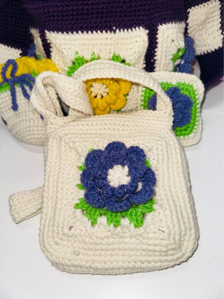 Handmade Crochet Purse Set - photo 5