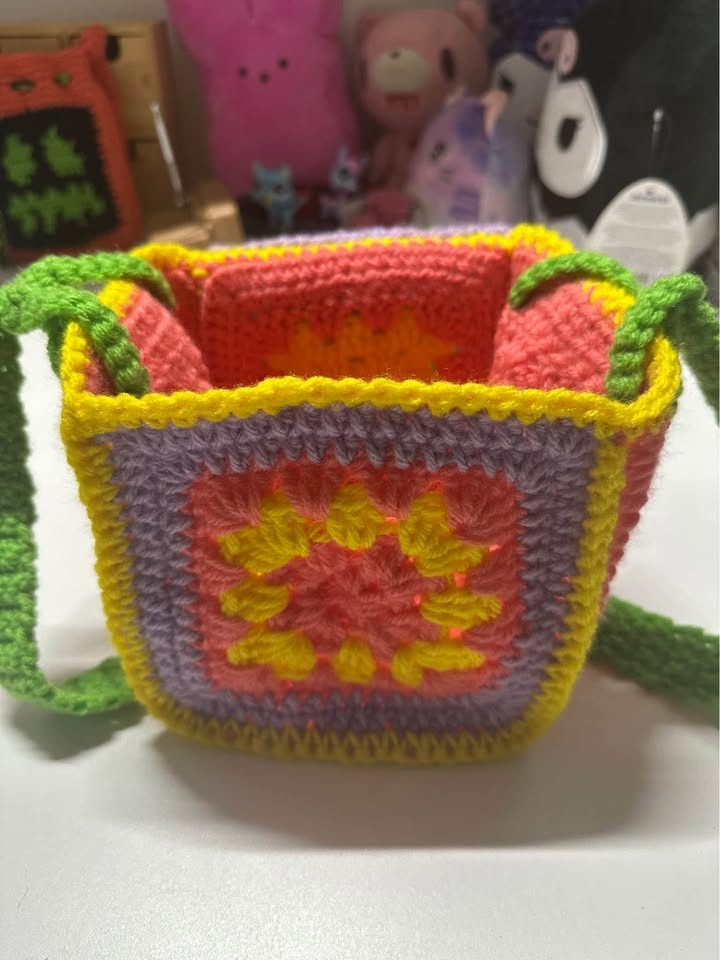 Flower box shoulder bag - photo 4