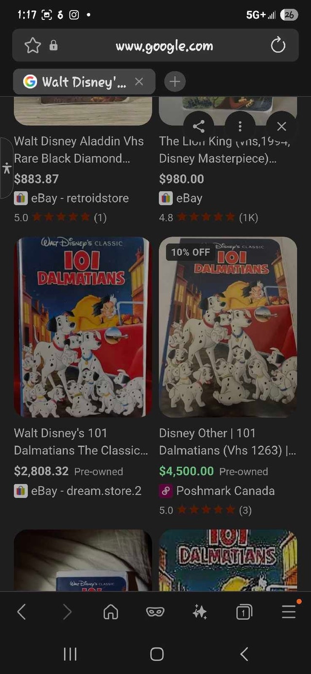 Walt Disney's Classic 101 Dalmatians VHS - photo 4