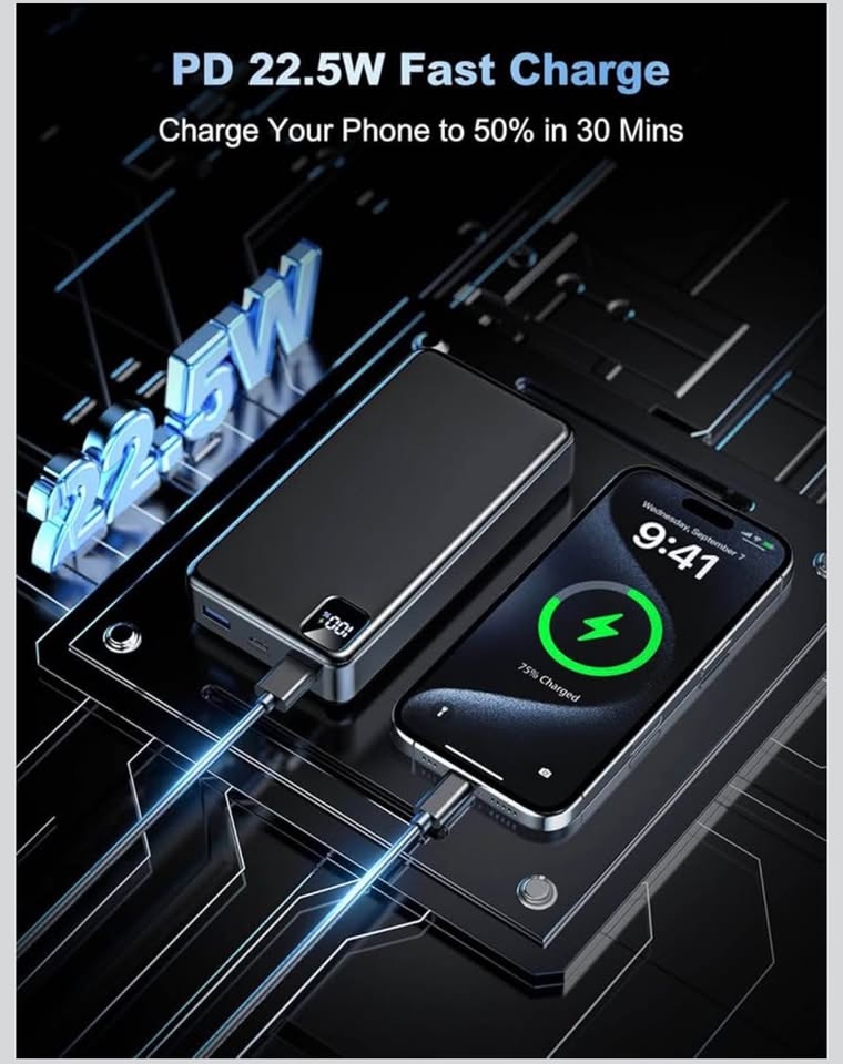 56800mAh 22.5W Portable Charger Power Bank - photo 2