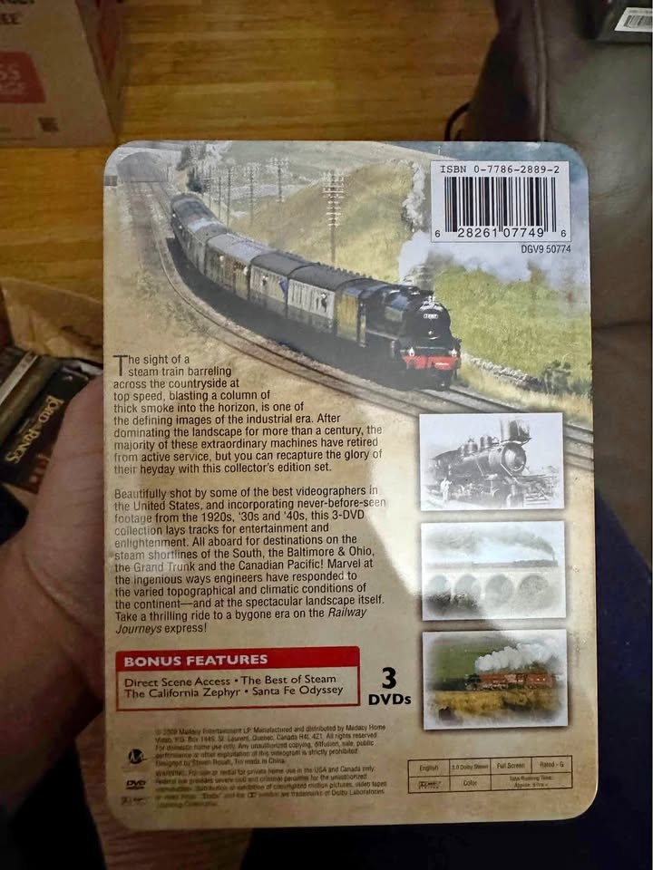 The Great Railways DVD Set