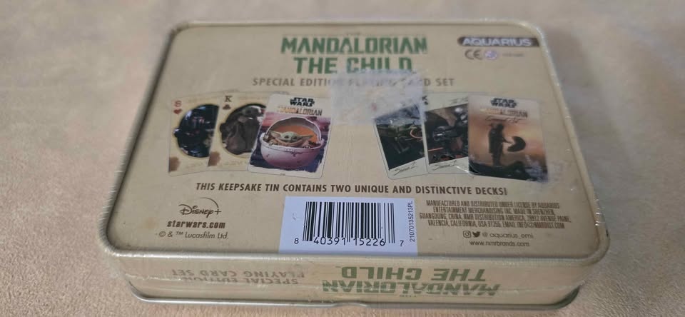 Star Wars Mandalorian The Child Grogu Special Edition Playing Ca - photo 2