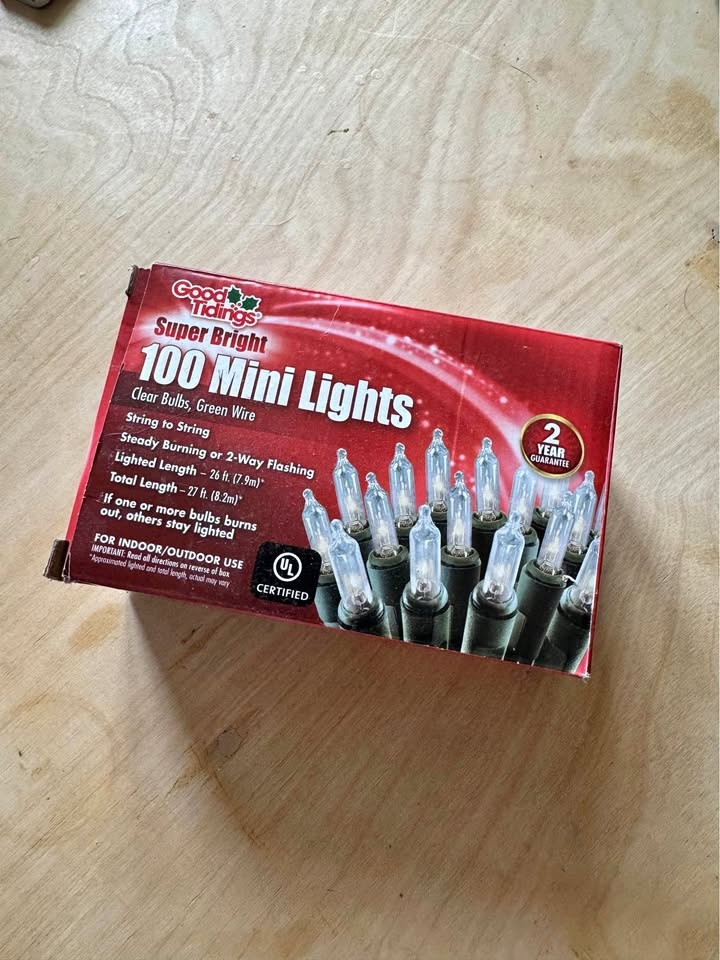 String Lights - Good Tidings 100 Mini Lights