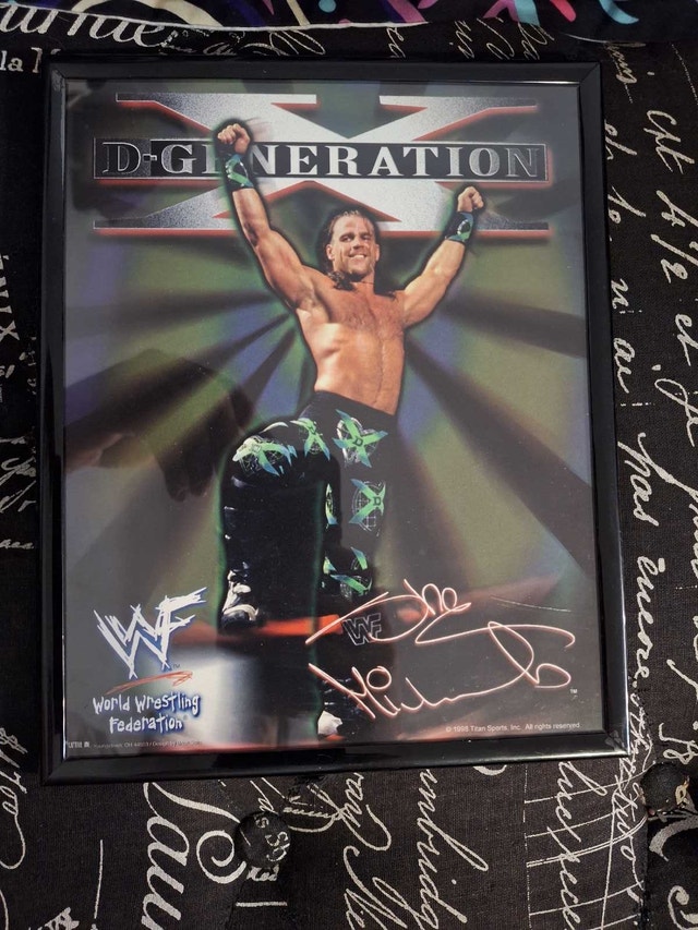 Shawn Michaels 8x10 Photo Poster Captiva Vintage - photo 2