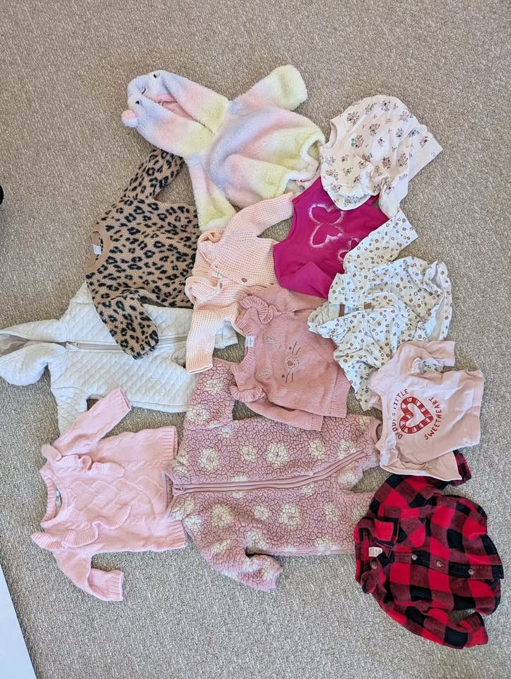 Baby Girls Clothes size 0-3mo