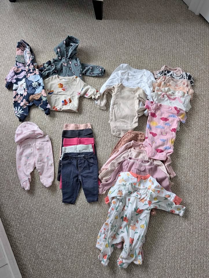 Baby Girl NEWBORN Clothes