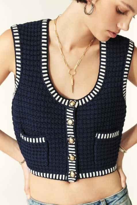 ba&sh Gustave vest/cardigan size M NWOT - photo 2