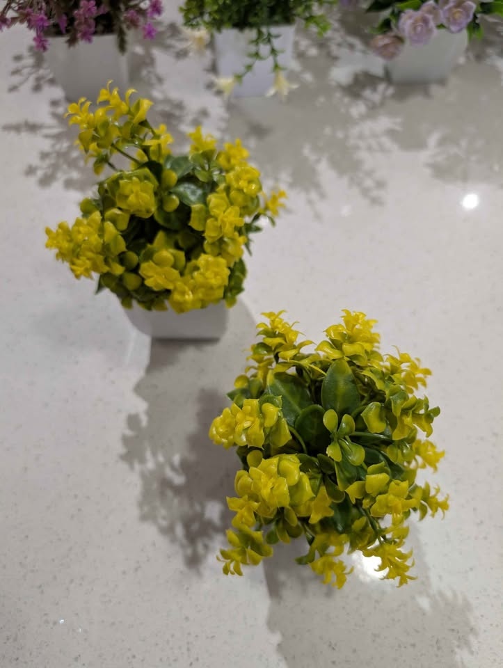 12 Packs Artificial Lavender Eucalyptus Plants – Fake Flowers fo - photo 4