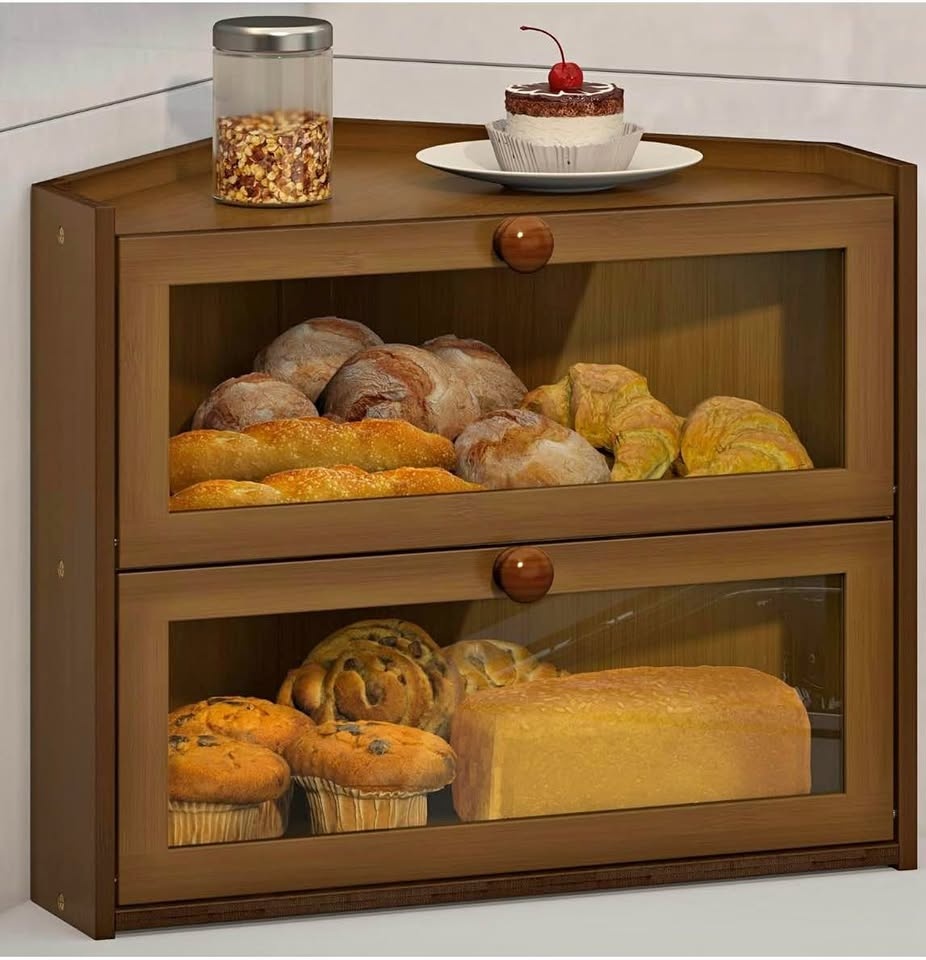Corner Bread Box - PLS READ DESCRIPTION