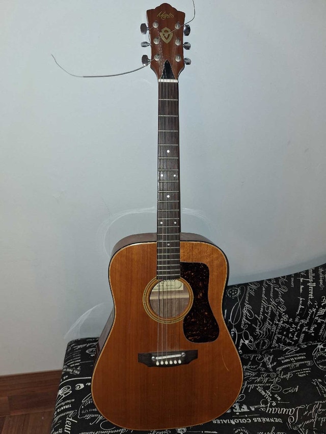 Rare Vintage Marlin M 450 Acoustic Guitar