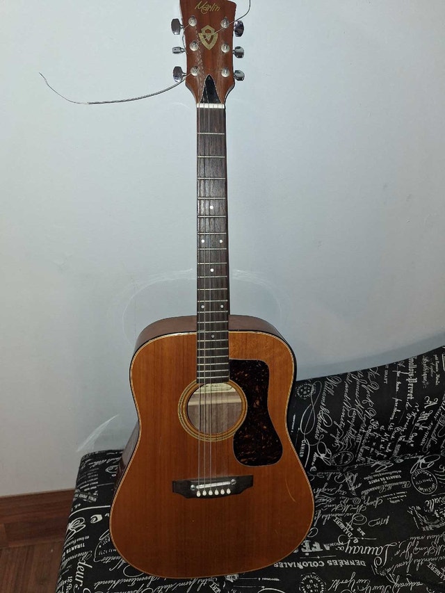 Rare Vintage Marlin M 450 Acoustic Guitar - photo 2