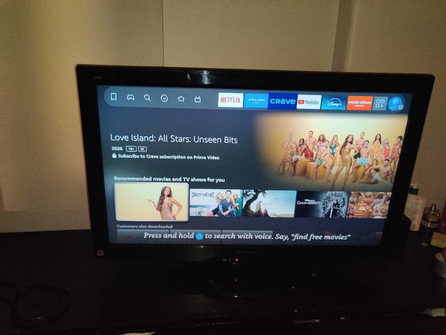 37 inch tv