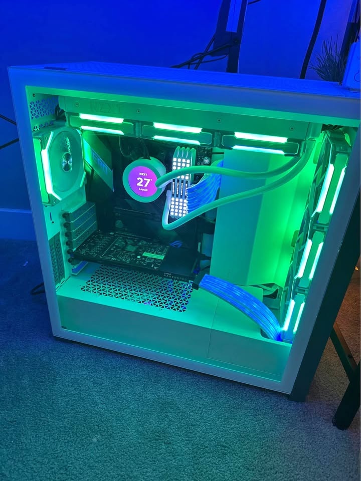 Beautiful Gaming PC 64GB Ram Ryzen 9 5950x AMD Radeon Pro W5500