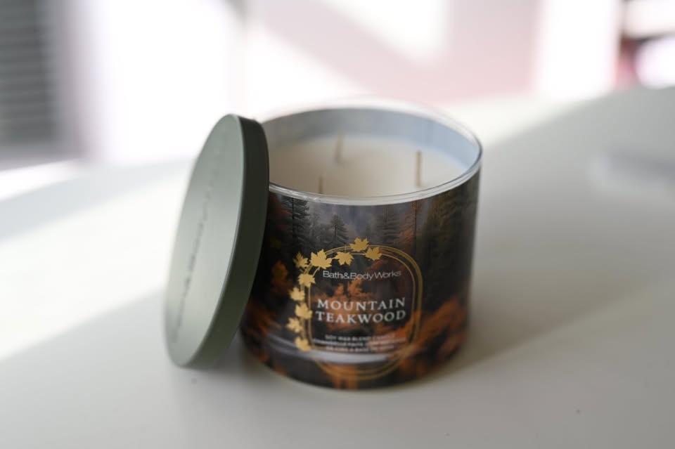 Bath & Body Works Mountain Teakwood Candle (411g) - photo 3