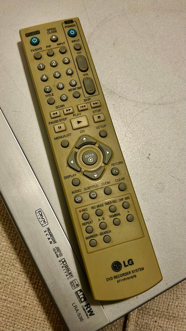 LG LRA-536 DVD Player Recorder - photo 2