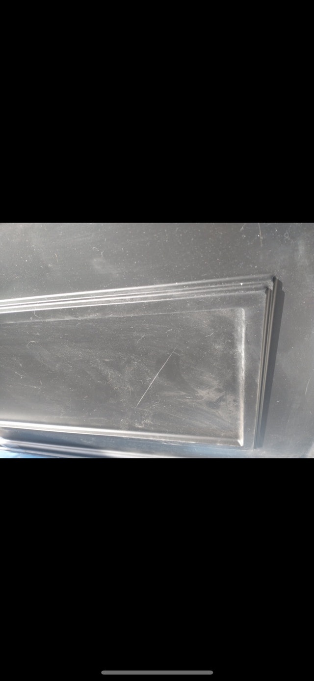 9 Sheets of Used Black Molding - photo 4
