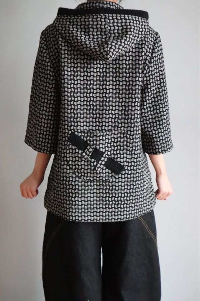 Cool Pattern Hooded Jacket - photo 4