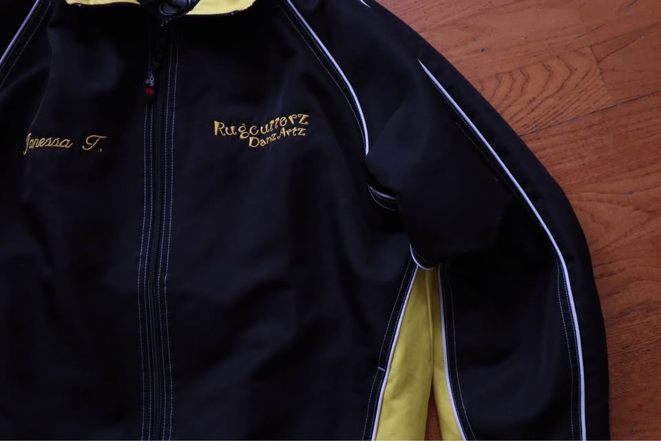 Canada Sportswear Black Yellow Track Jacket Small - photo 2
