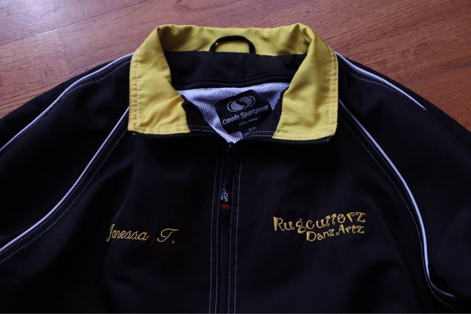 Canada Sportswear Black Yellow Track Jacket Small - photo 4