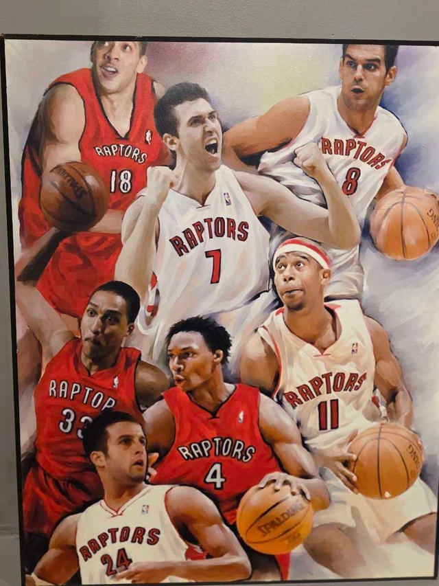 Toronto Raptors Wooden Picture - photo 2