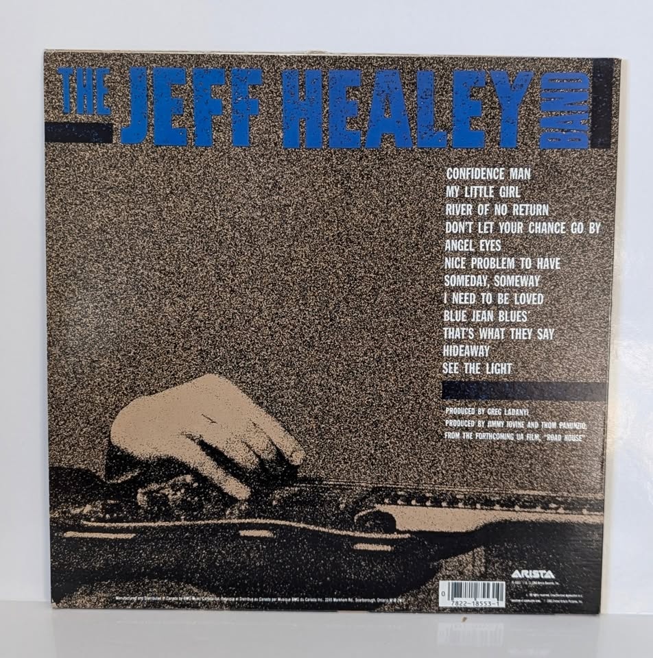 Jeff Healey Autographed Album - photo 3