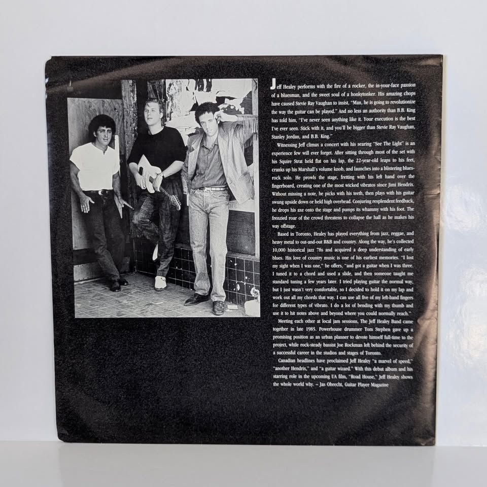 Jeff Healey Autographed Album - photo 5