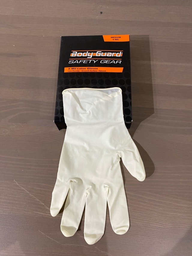 5 Mil Latex Gloves - 1200 pieces