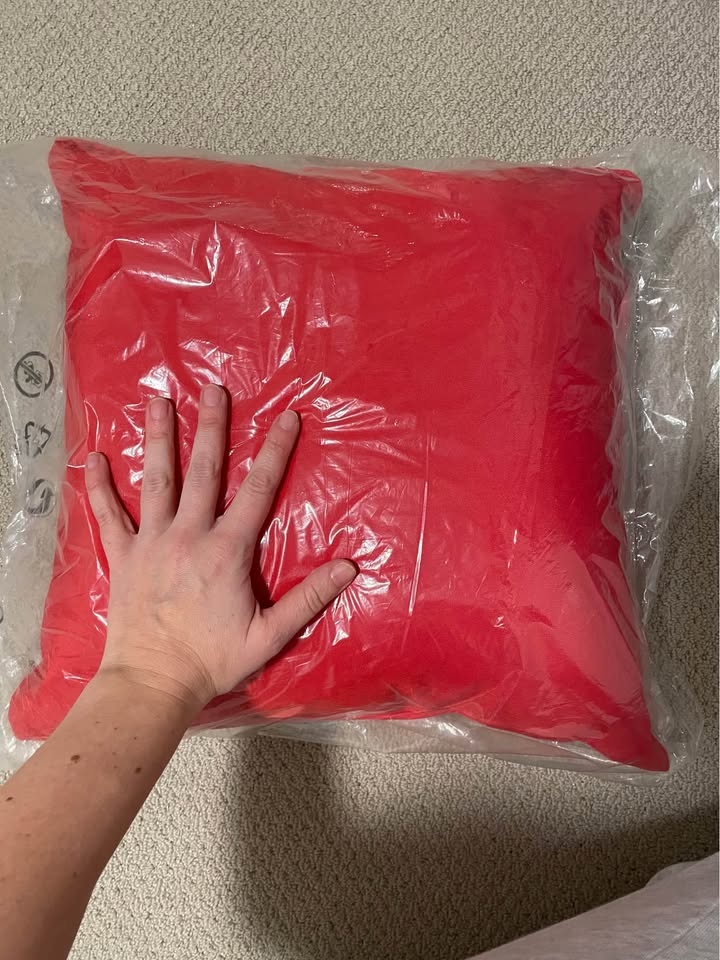 Outdoor cushions - set of 4 red - photo 3