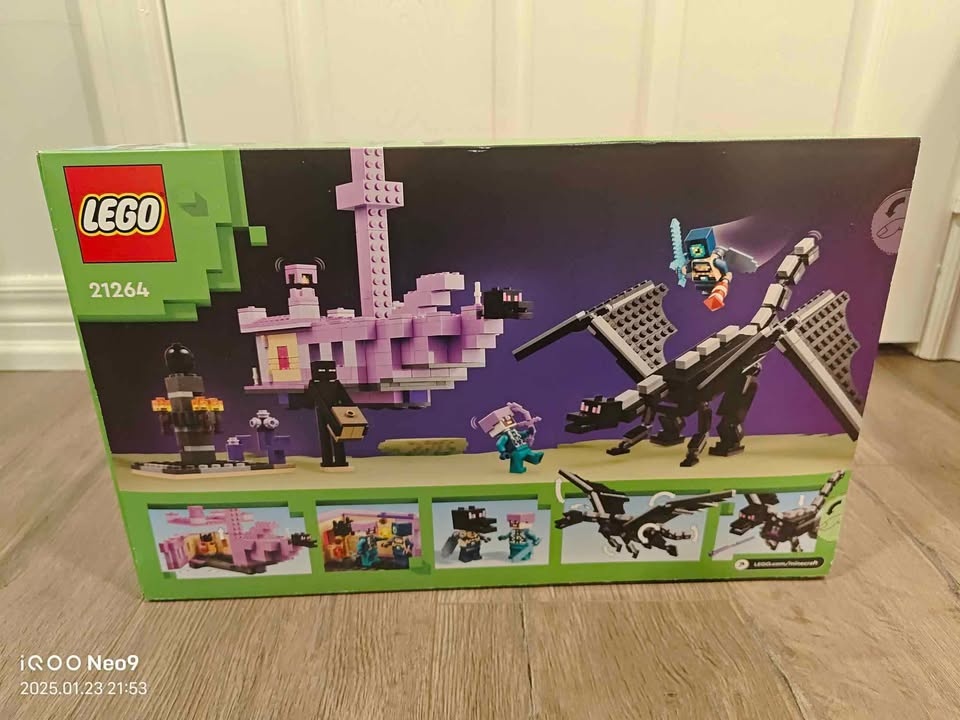 BNIB LEGO 21264 Minecraft The Ender Dragon and End Ship - photo 2