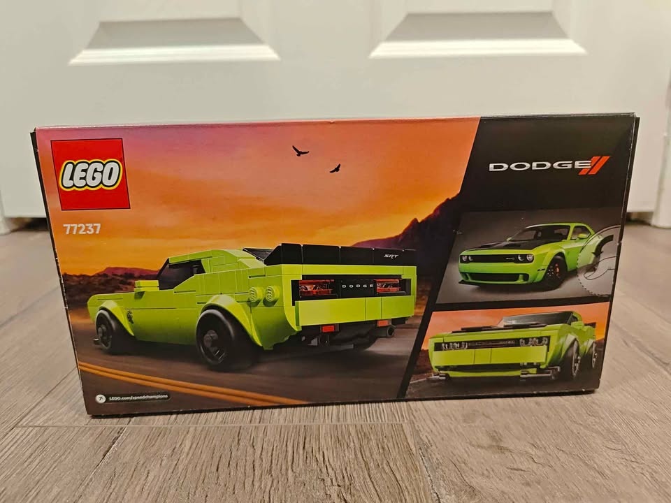 BNIB LEGO Speed Champions 77237 Dodge Challenger SRT Hellcat - photo 2