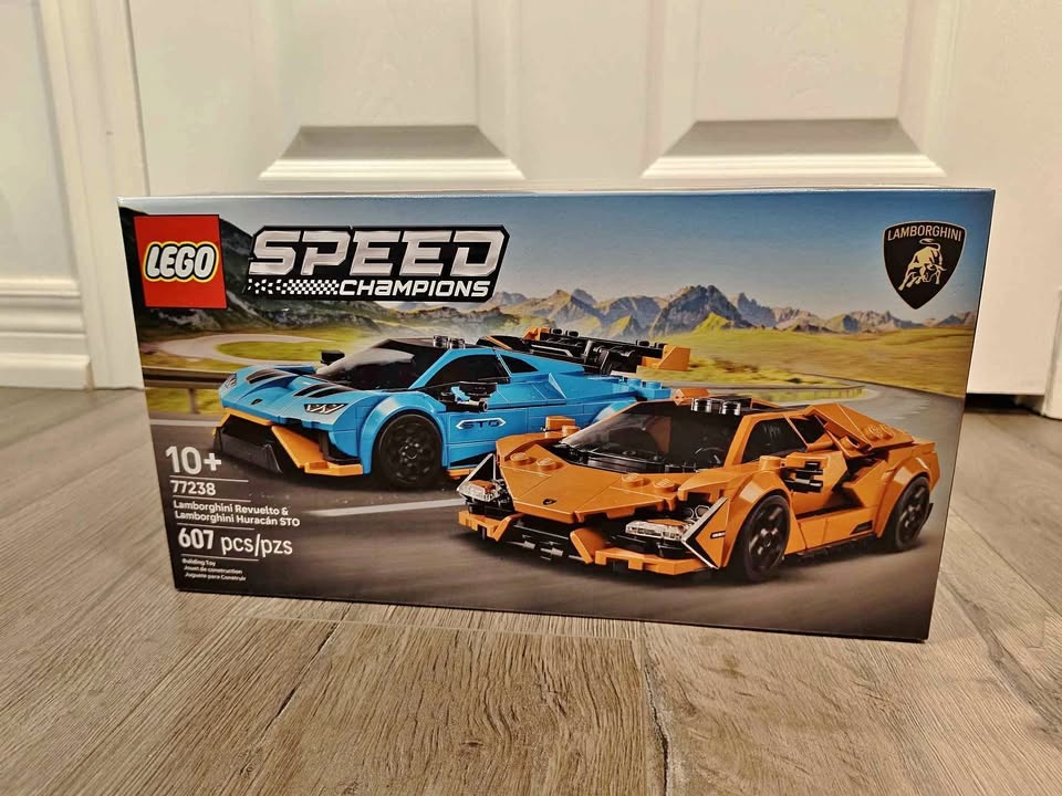 BNIB LEGO Speed Champions 77238 Lamborghini Revuelto & Huracan S