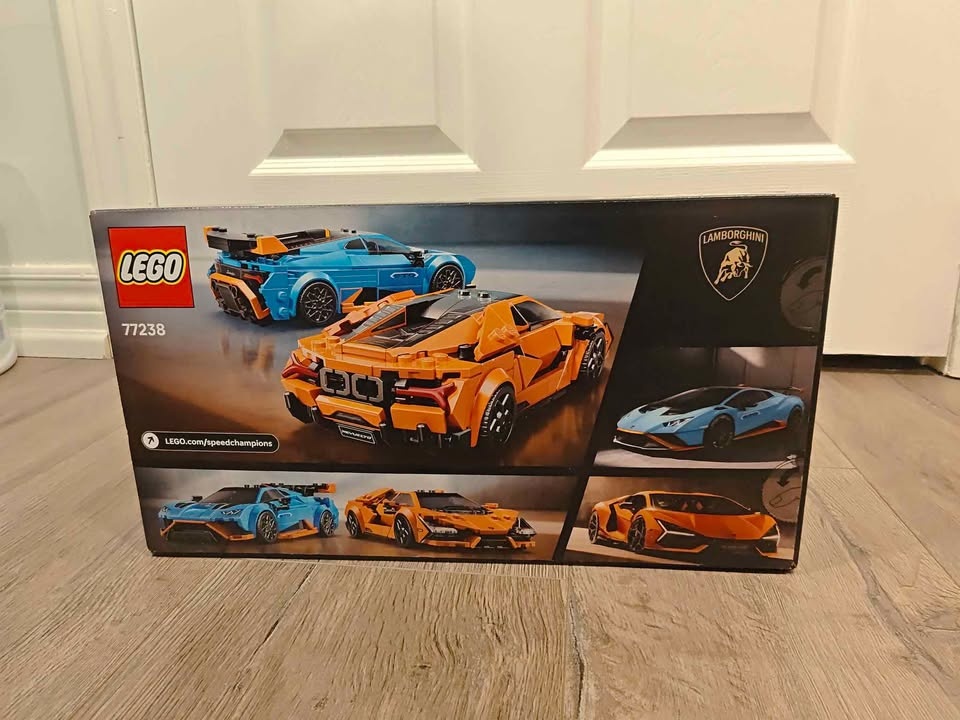 BNIB LEGO Speed Champions 77238 Lamborghini Revuelto & Huracan S - photo 2
