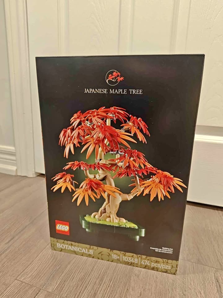 BNIB LEGO 10348 The Botanical Collection Japanese Red Maple Bons