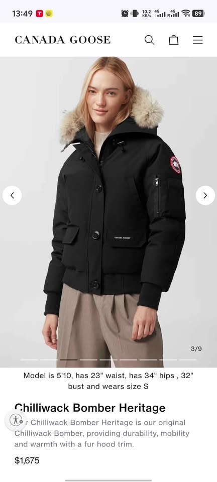 Brand New Canada Goose Chilliwack Bomber Ladies XS - photo 3