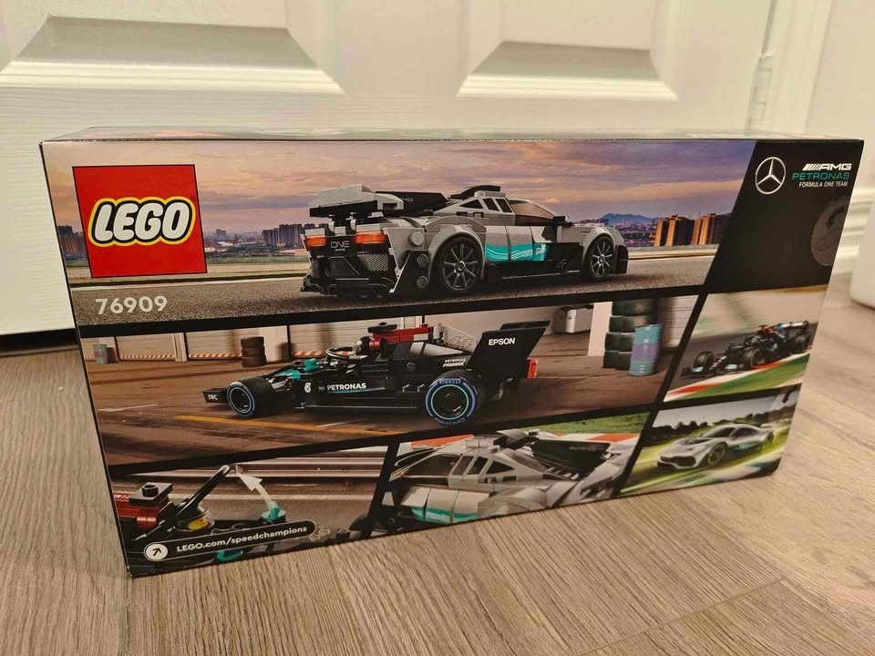 BNIB LEGO 76909 Speed Champions Mercedes-AMG F1 W12 E Performanc - photo 2