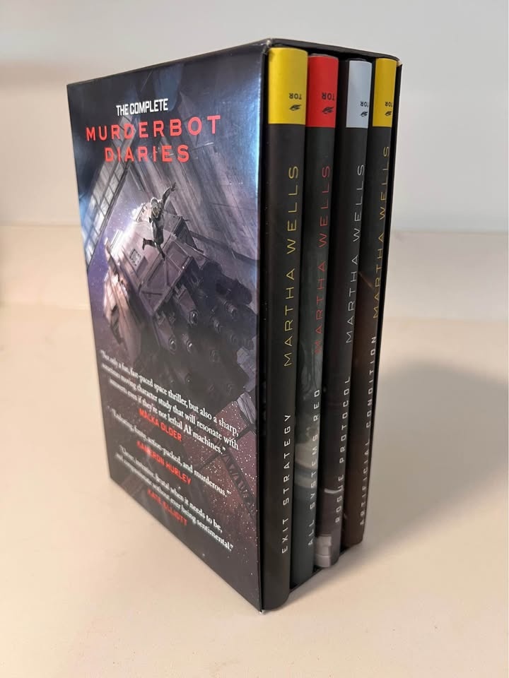 The Murderbot Diaries: Books 1-4 Hardcover Box Set - photo 2
