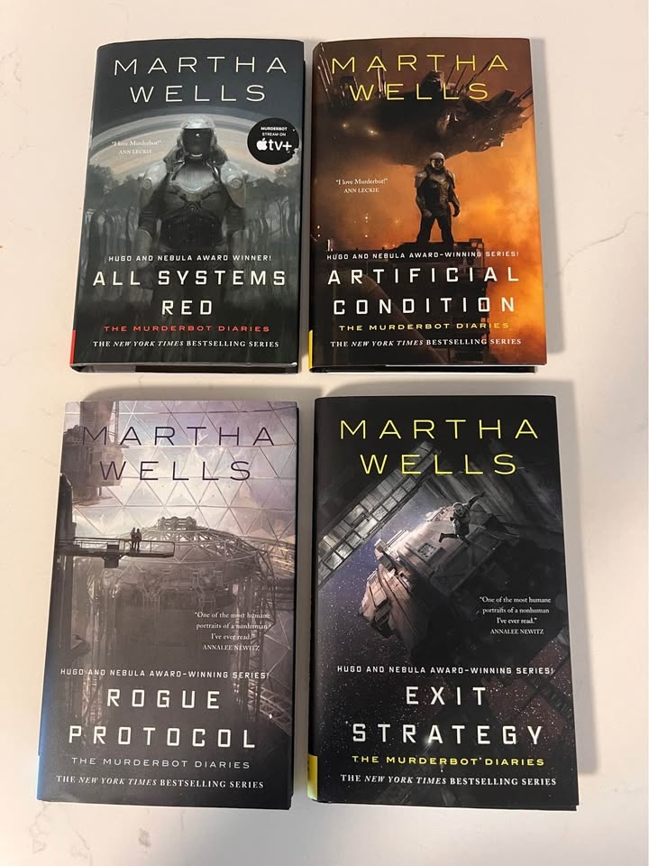 The Murderbot Diaries: Books 1-4 Hardcover Box Set - photo 3