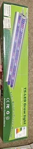 BRAND NEW 2FT T5 LED Grow Light 2-Pack - Full Spectrum Kit