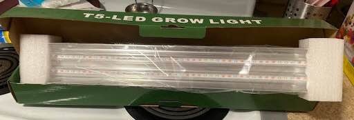BRAND NEW 2FT T5 LED Grow Light 2-Pack - Full Spectrum Kit - photo 2