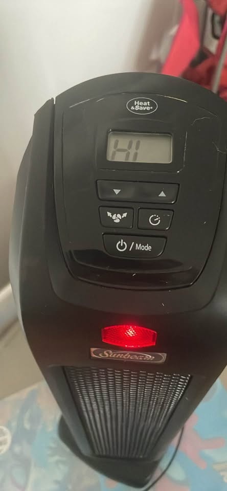 Sunbeam Digital Oscillating Tower Heater - photo 2