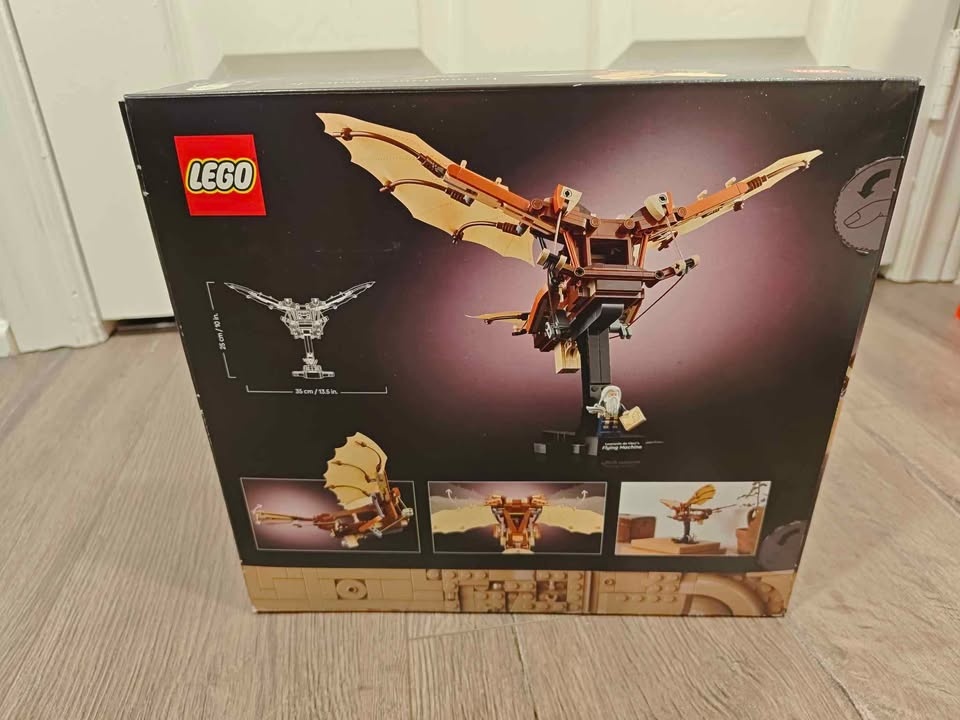 BNIB LEGO 10363 Icons Leonardo da Vinci's Flying Machine - photo 2