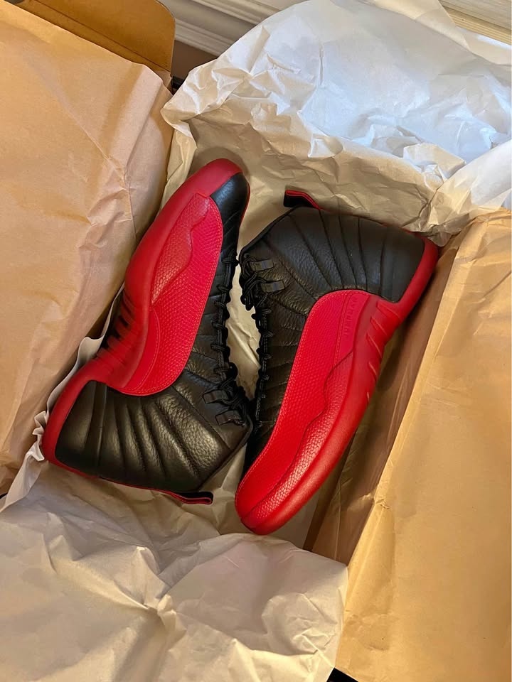Brand New Jordan 12 Flu Game Size 10