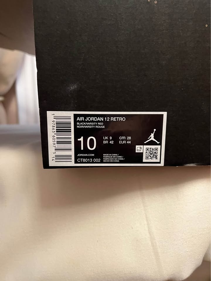 Brand New Jordan 12 Flu Game Size 10 - photo 2