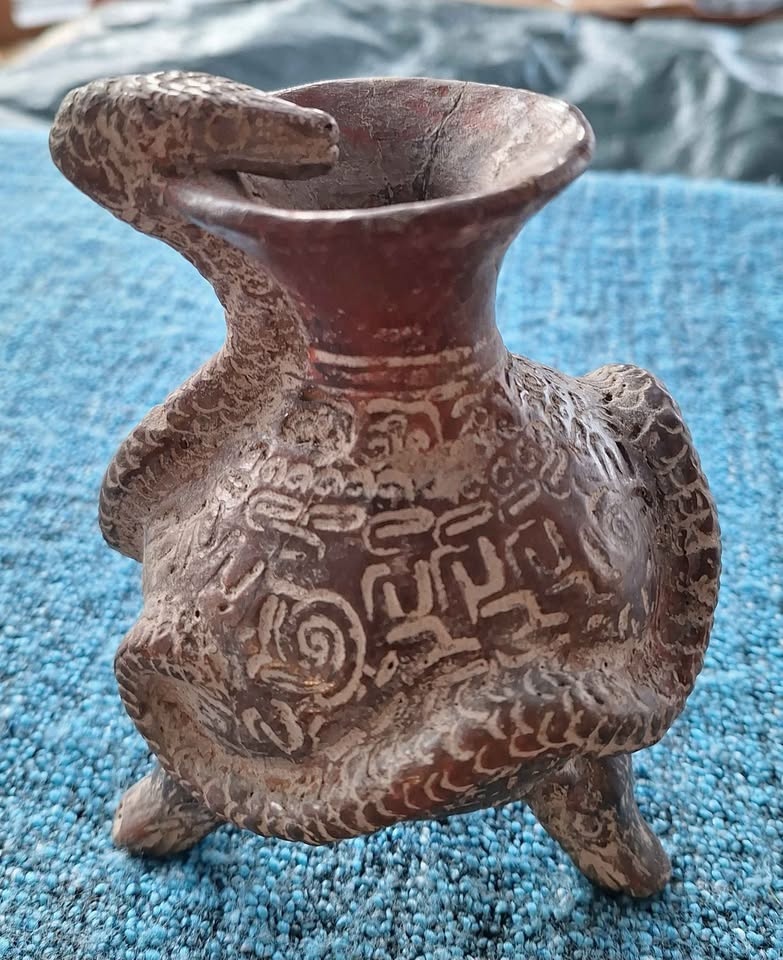 Unique Ancient Style Ceramic Art Set - 4 Pieces - photo 2