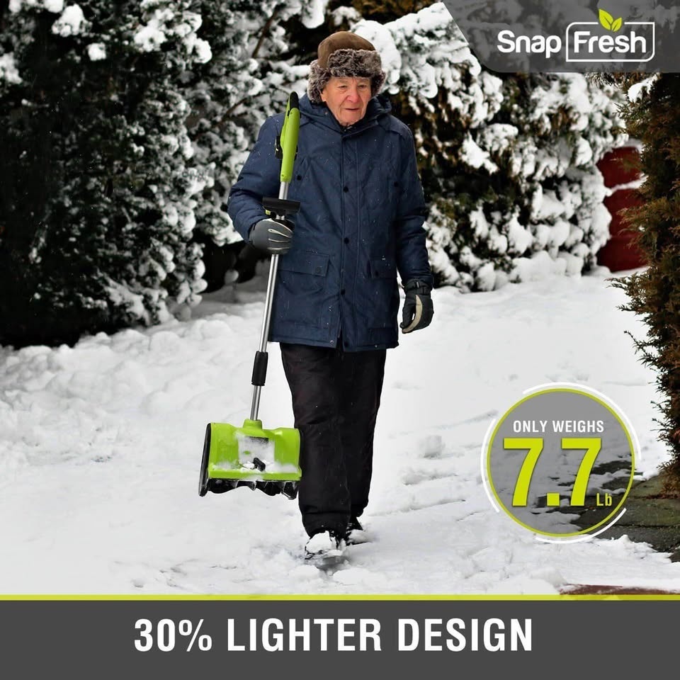 SnapFresh 20V Snow Shovel Kit, 12" Thrower - photo 2