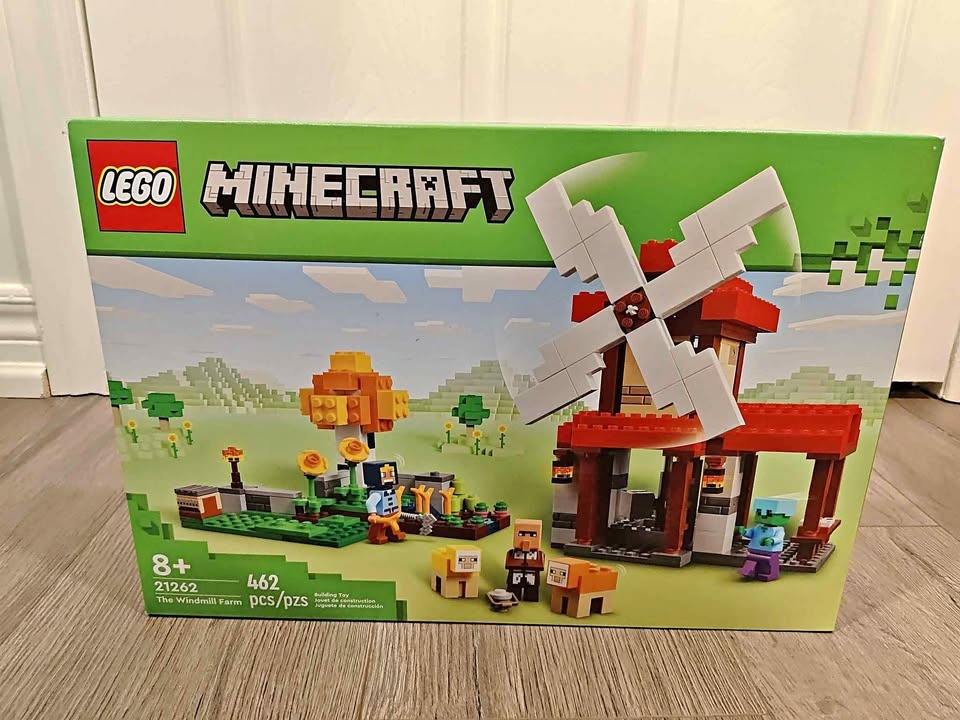 BNIB LEGO Minecraft 21262 The Windmill Fram